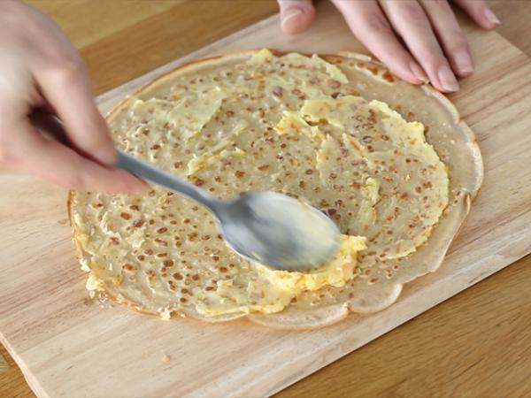 Crêpes Suzette, det traditionella receptet - Beredning steg 7
