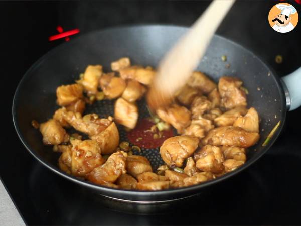 Kyckling med ingefära och citrongräs - Beredning steg 3