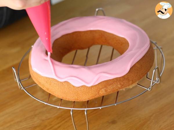 Donut-tårta - Beredning steg 7
