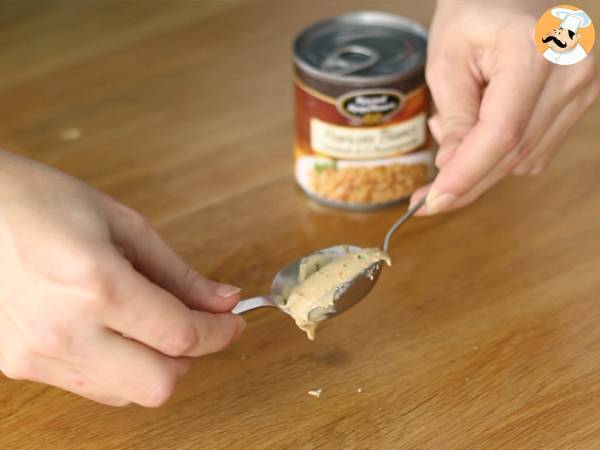Kroketter av vita bönor - Beredning steg 2