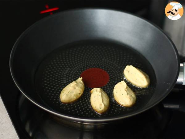 Kroketter av vita bönor - Beredning steg 3