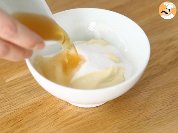 Amerikansk coleslaw (kål- och morotssallad) - Beredning steg 3