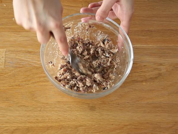 Snabba och enkla sardinrilletter - Beredning steg 2