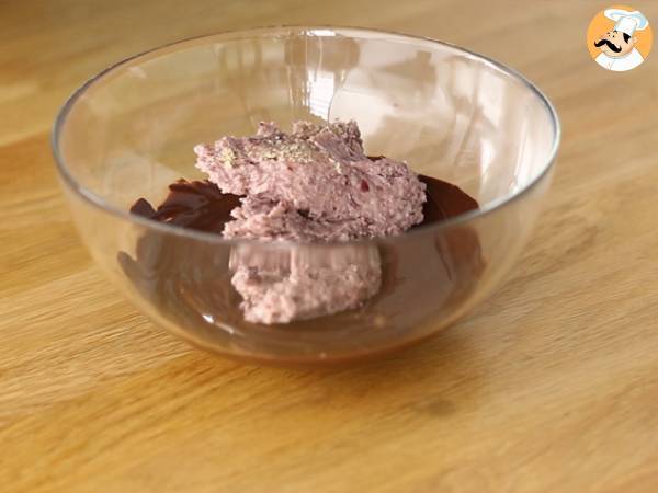 Fondant med choklad och röda bönor - Glutenfri / Laktosfri - Beredning steg 2
