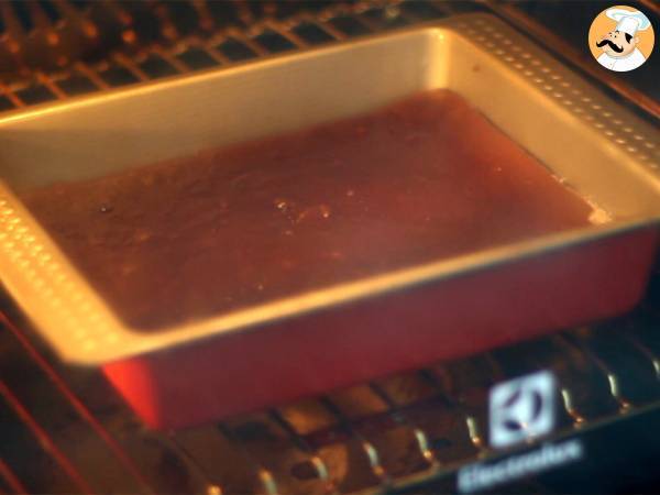 Fondant med choklad och röda bönor - Glutenfri / Laktosfri - Beredning steg 4