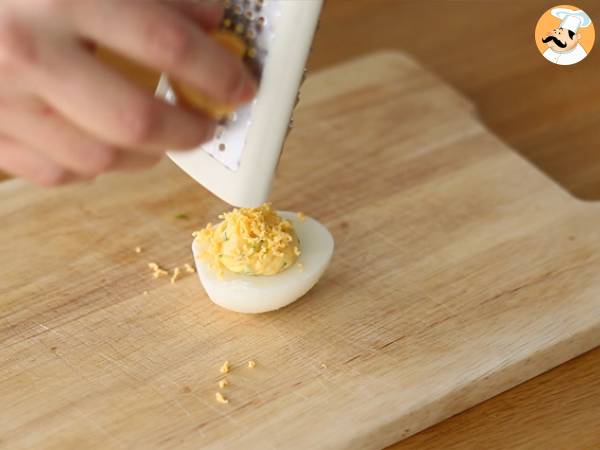 Mimosa-ägg, i 4 olika varianter - Beredning steg 4
