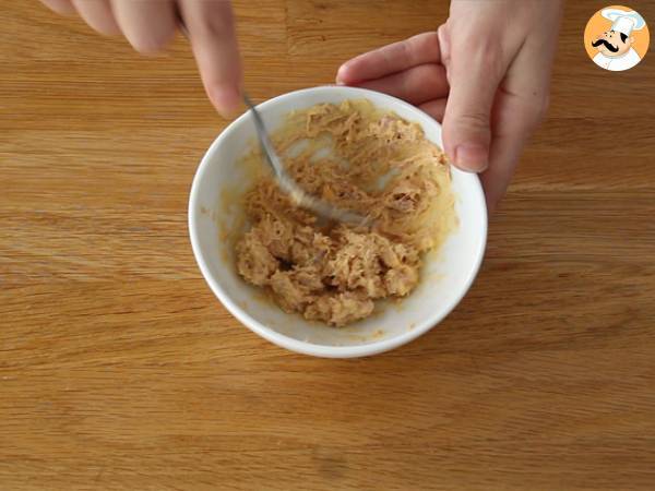 Mimosa-ägg, i 4 olika varianter - Beredning steg 7