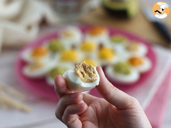 Mimosa-ägg, i 4 olika varianter - Beredning steg 9