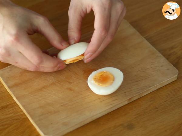 Ägg med avokado - Beredning steg 1