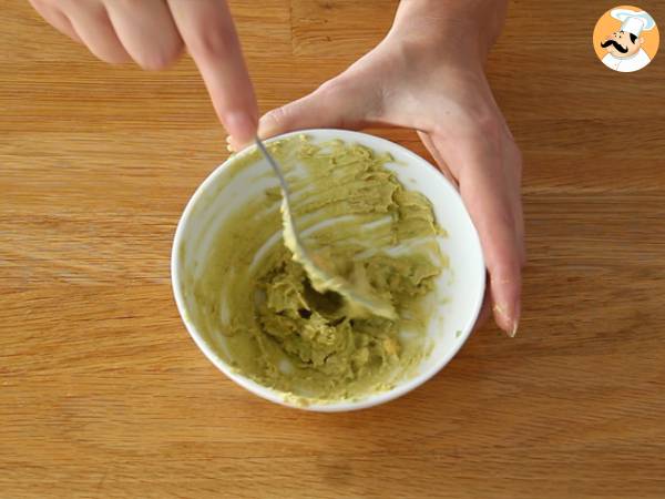 Ägg med avokado - Beredning steg 3