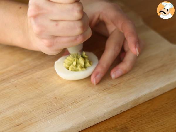 Ägg med avokado - Beredning steg 4