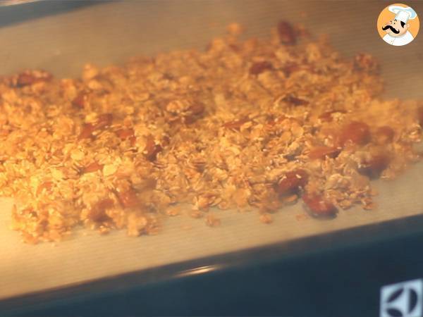 Müsli, hemlagat granola - Beredning steg 4