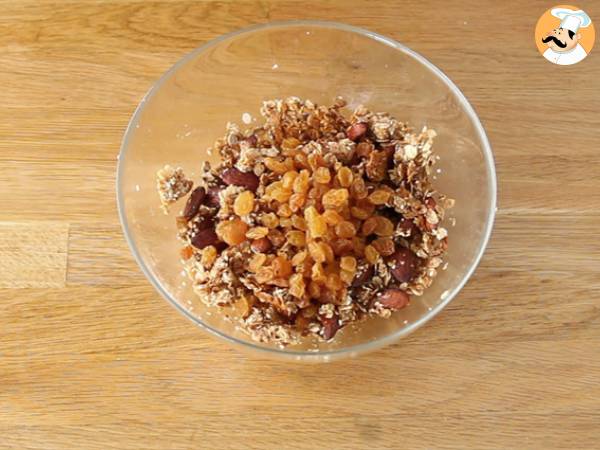 Müsli, hemlagat granola - Beredning steg 5
