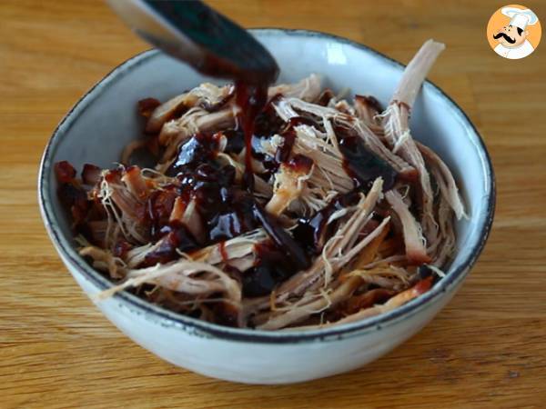 Pulled pork i amerikansk stil - Beredning steg 6