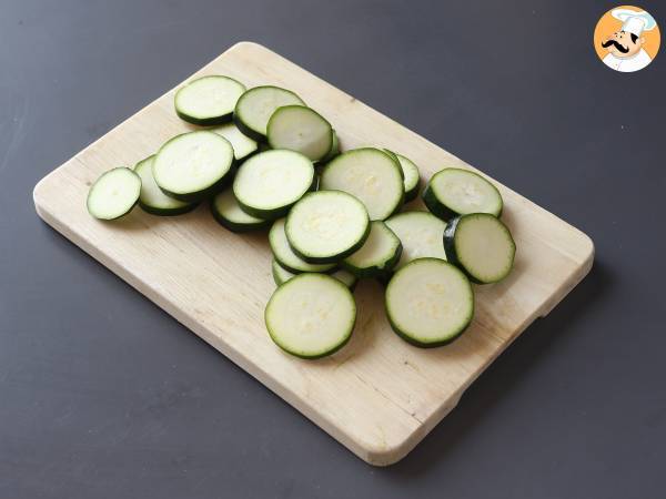 Enkel zucchinigratäng - Beredning steg 1