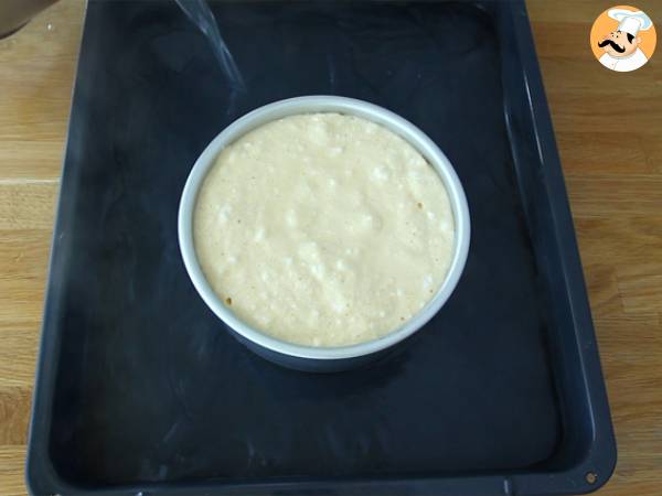Japansk cheesecake (lätt och luftig) - Beredning steg 5