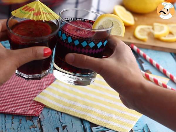Sangria med citrusfrukter - Beredning steg 4