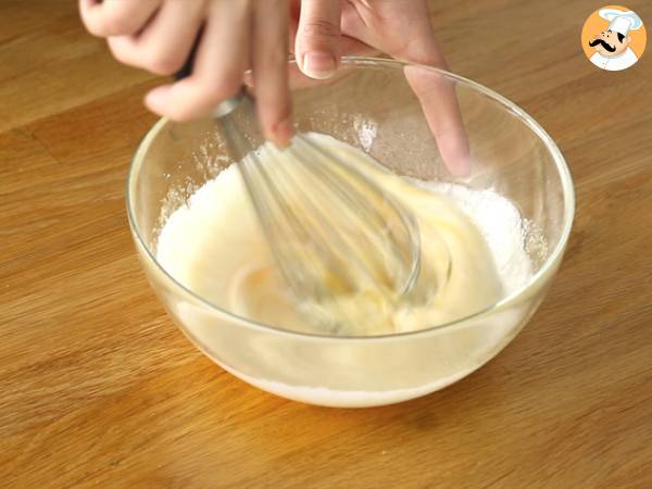 Gratäng med aprikoser och kokosnöt - Beredning steg 3