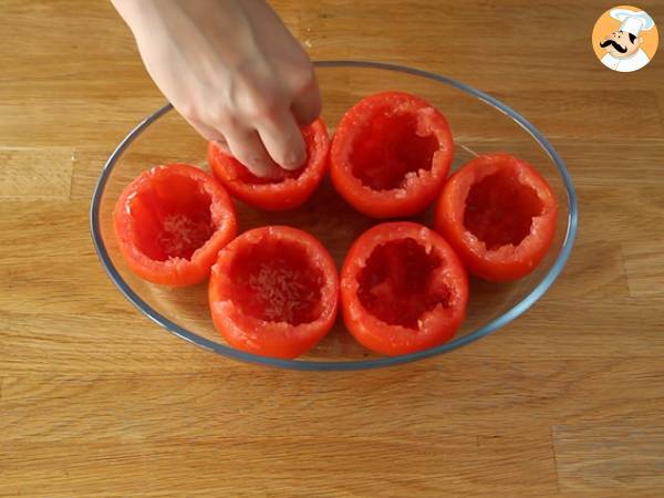 Snabba och enkla fyllda tomater - Beredning steg 4