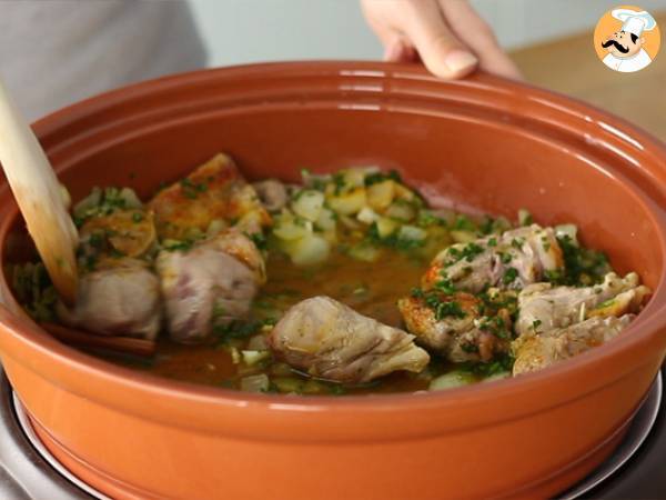 Lammtajine med katrinplommon (steg och video) - Beredning steg 3