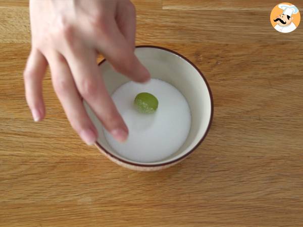 Vindruvor med Prosecco - Beredning steg 4