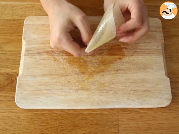 Kvartett av aperitifer med torkat kött - Beredning steg 2