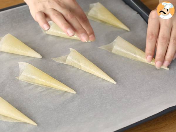 Kvartett av aperitifer med torkat kött - Beredning steg 3