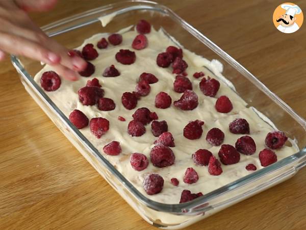 Snabb och enkel hallontiramisu - Beredning steg 5