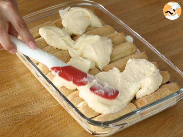Snabb och enkel hallontiramisu - Beredning steg 6