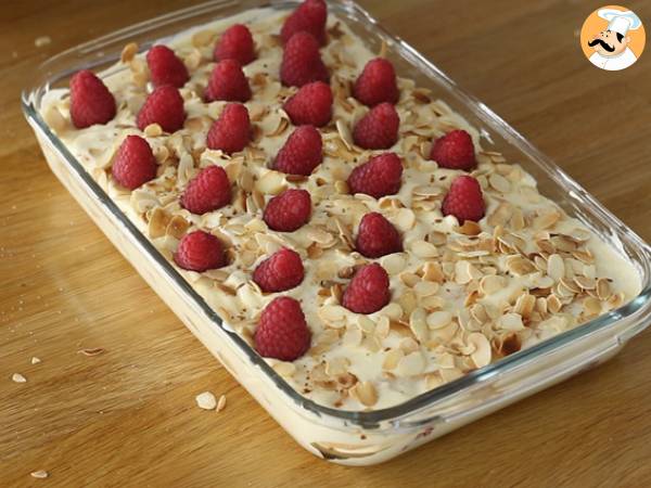 Snabb och enkel hallontiramisu - Beredning steg 7