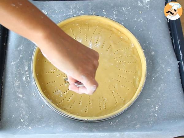 Tarte i Frankrikes färger - Beredning steg 1