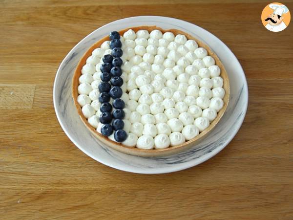Tarte i Frankrikes färger - Beredning steg 6