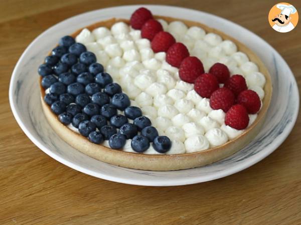 Tarte i Frankrikes färger - Beredning steg 7