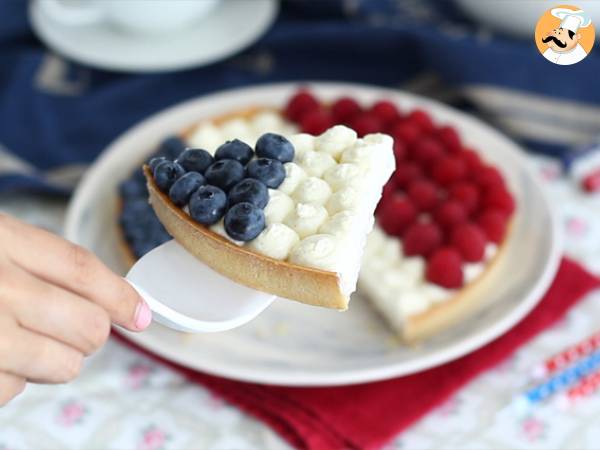 Tarte i Frankrikes färger - Beredning steg 8