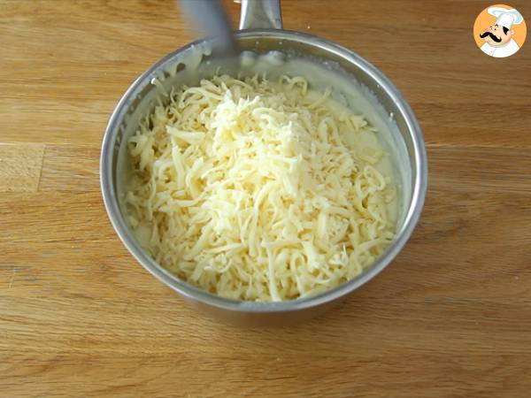 Mac and cheese, den amerikanska pastagratängen - Beredning steg 3