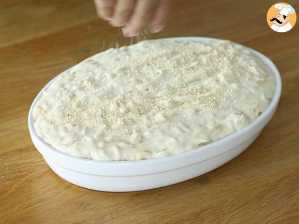 Mac and cheese, den amerikanska pastagratängen - Beredning steg 5
