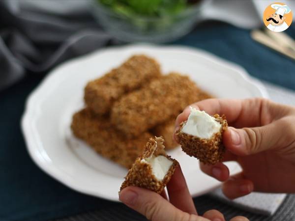 Fetaoststavar med sesam - Beredning steg 5