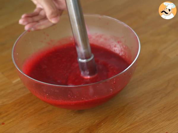 Mango- och hallonstammen - Beredning steg 2