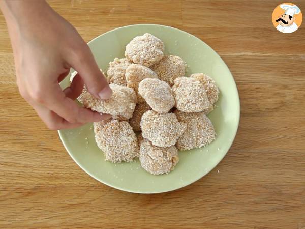 Hemlagade kycklingnuggets - Beredning steg 4