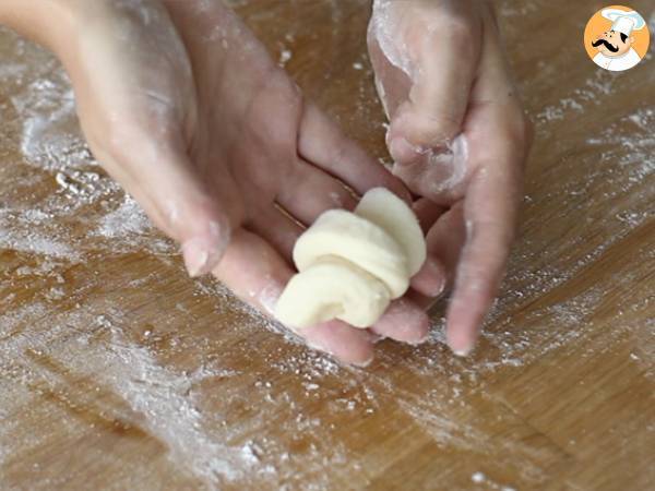 Croissanter förklaras steg för steg - Beredning steg 16