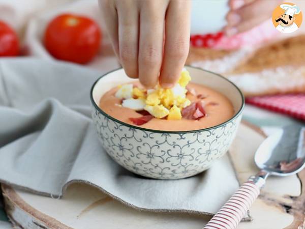 Salmorejo, spansk kall soppa - Beredning steg 5