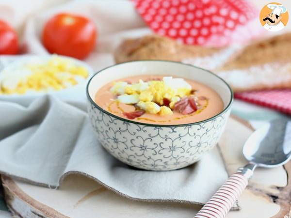Salmorejo, spansk kall soppa - Beredning steg 6