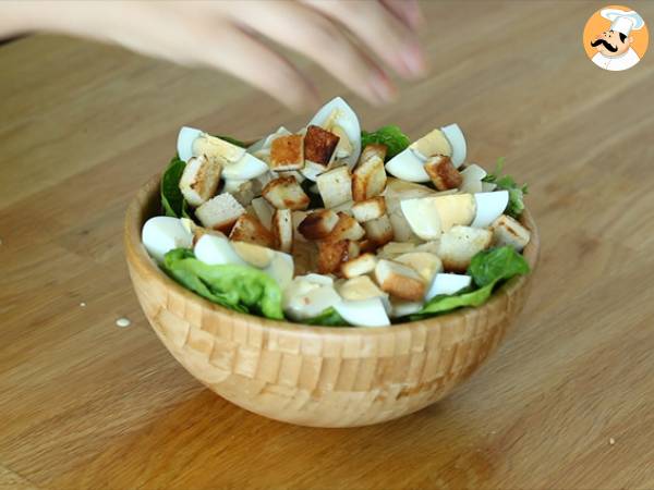 Enkel Caesarsallad - Beredning steg 10