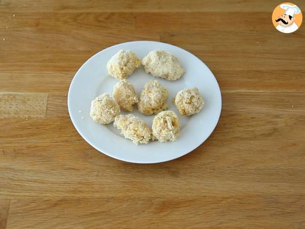 Kroketter med skinka och ost - Beredning steg 3
