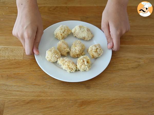 Kroketter med skinka och ost - Beredning steg 4