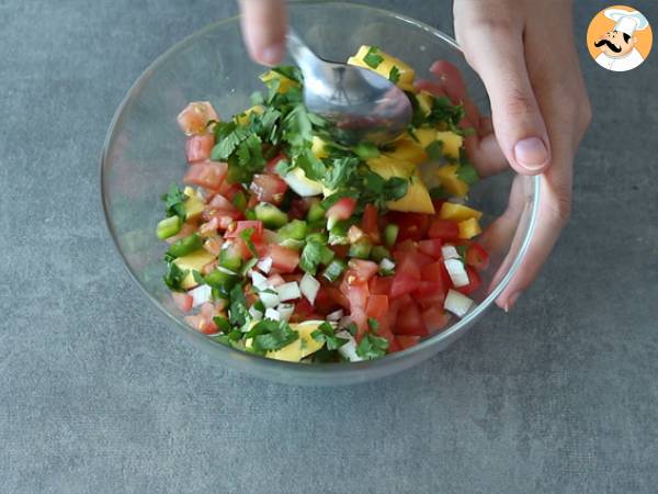 Ceviche av torsk - Beredning steg 4
