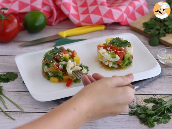 Ceviche av torsk - Beredning steg 6