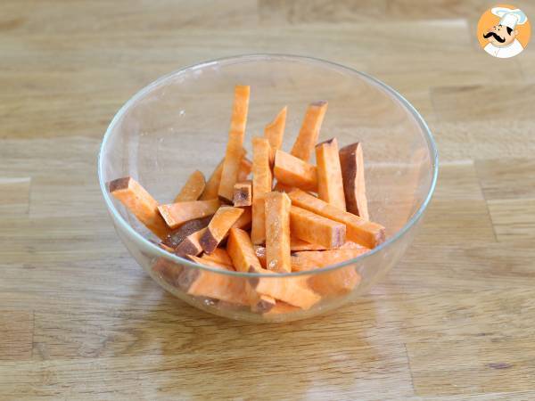 Ugnsbakad sötpotatis med kyckling - Beredning steg 2