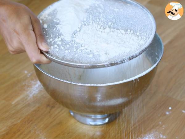 Brasiliansk kokosnötskaka - Bolo toalha felpuda - Beredning steg 3