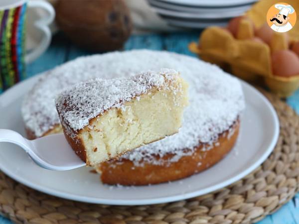 Brasiliansk kokosnötskaka - Bolo toalha felpuda - Beredning steg 10